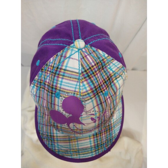 Disney Parks Authentic Original Mickey Mouse Purple Hat Adult Adjustable Cap - Picture 5 of 11